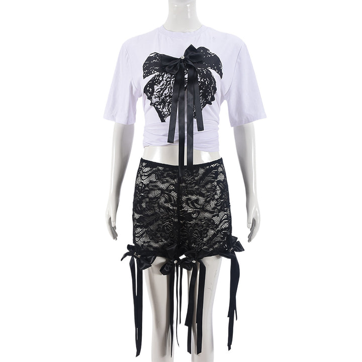 Women's 3D Butterfly Print Lounge Set