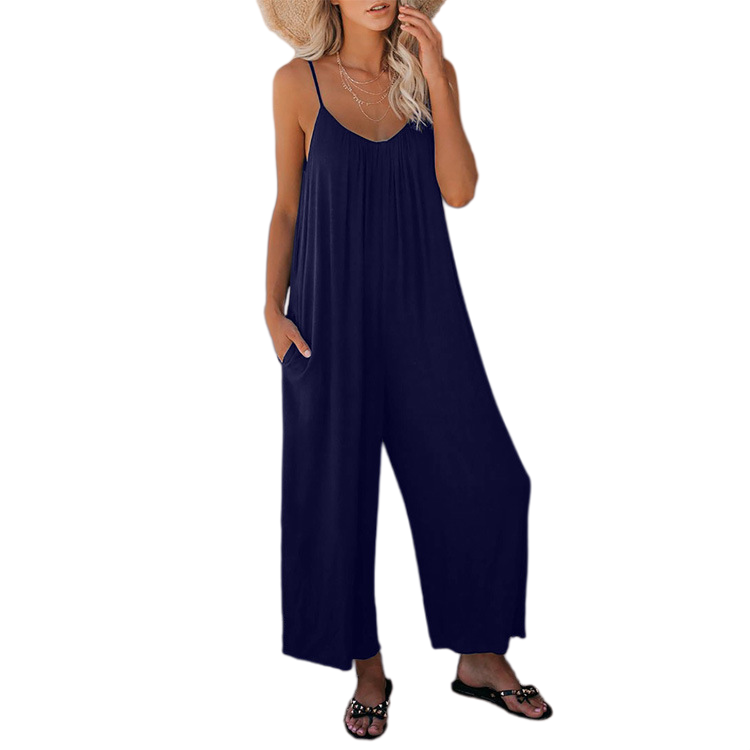 Relaxed Wide Leg Jumpsuit