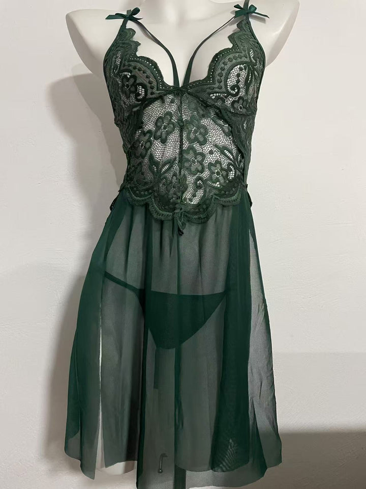 Lace home pajamas