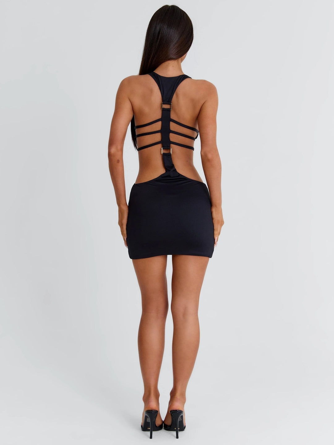 Women’s Backless Bodycon Mini Dress