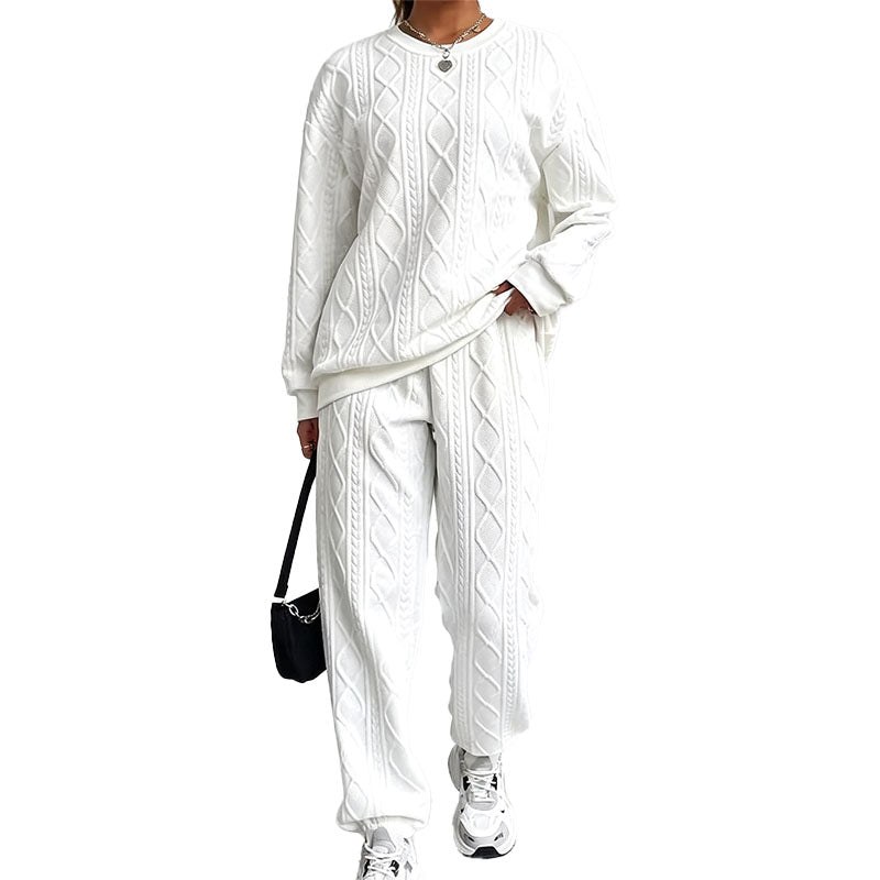 Cable Knit Lounge Set