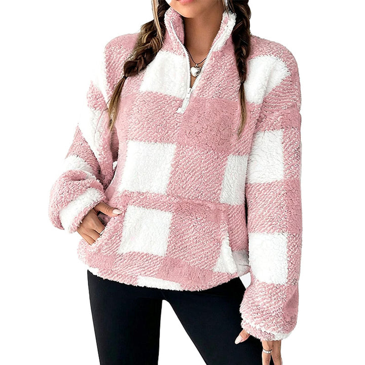 Cozy Fleece Half Zip Sweatshirt