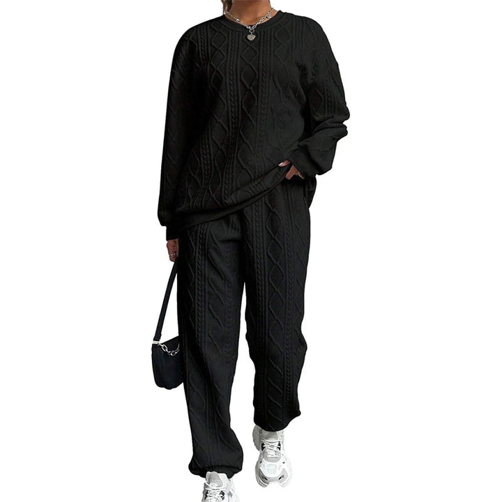 Cable Knit Lounge Set