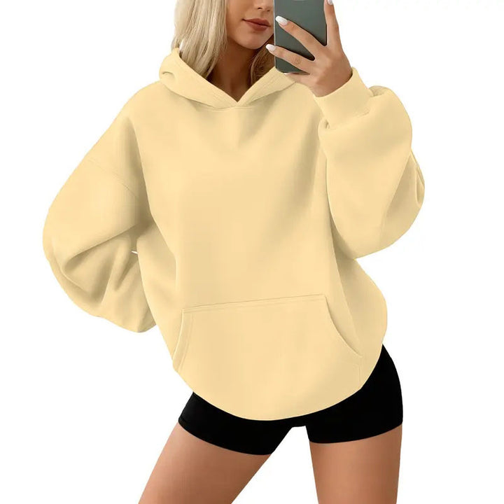 Cozy Oversized Hooded Sweatshirt