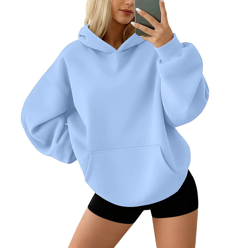 Cozy Oversized Hooded Sweatshirt