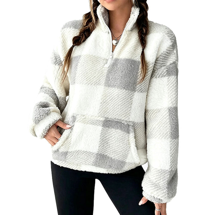Cozy Fleece Half Zip Sweatshirt