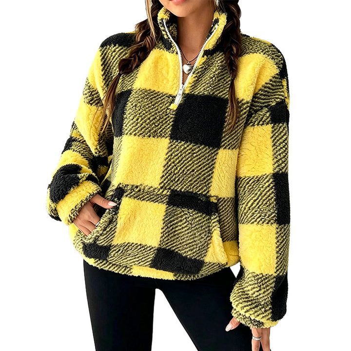 Cozy Fleece Half Zip Sweatshirt