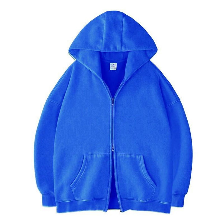 Double Zip Oversized Hoodie