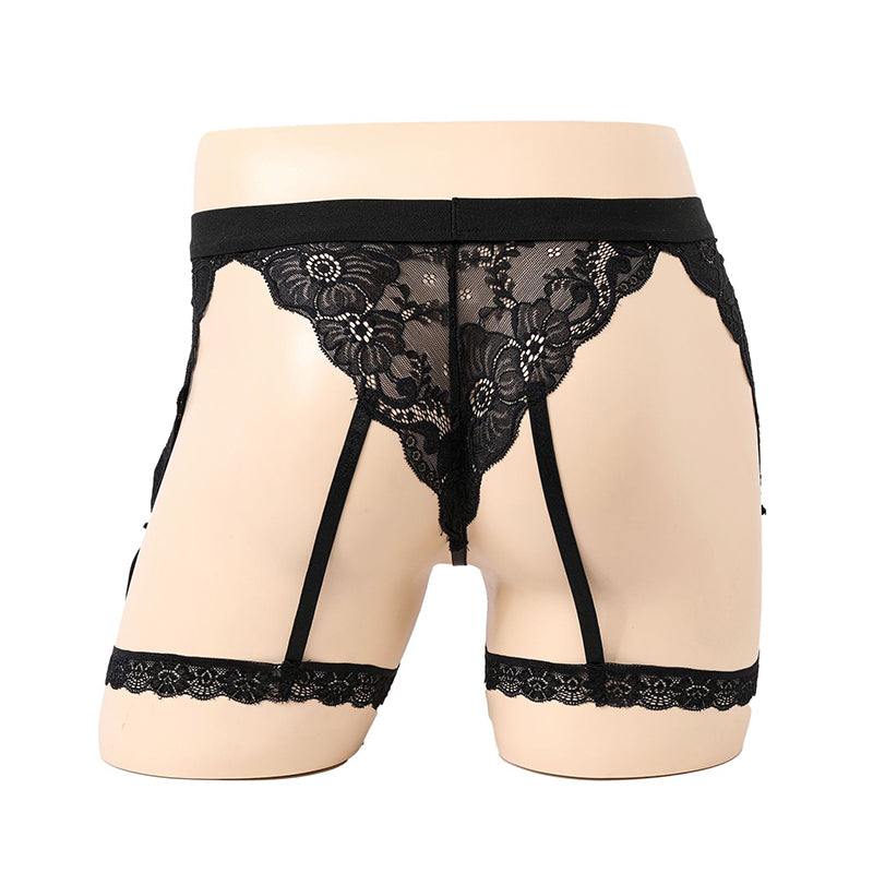 Men's Elastic Lace Underwear