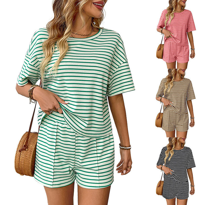 Striped Two Piece Set