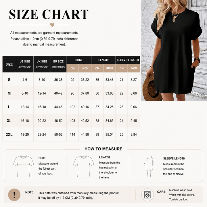 Relaxed T-Shirt Dress