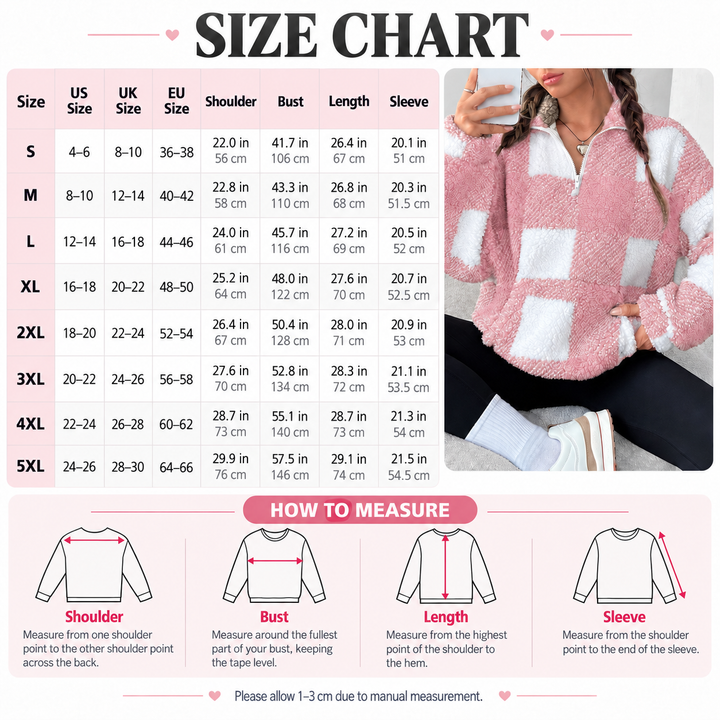 Cozy Fleece Half Zip Sweatshirt