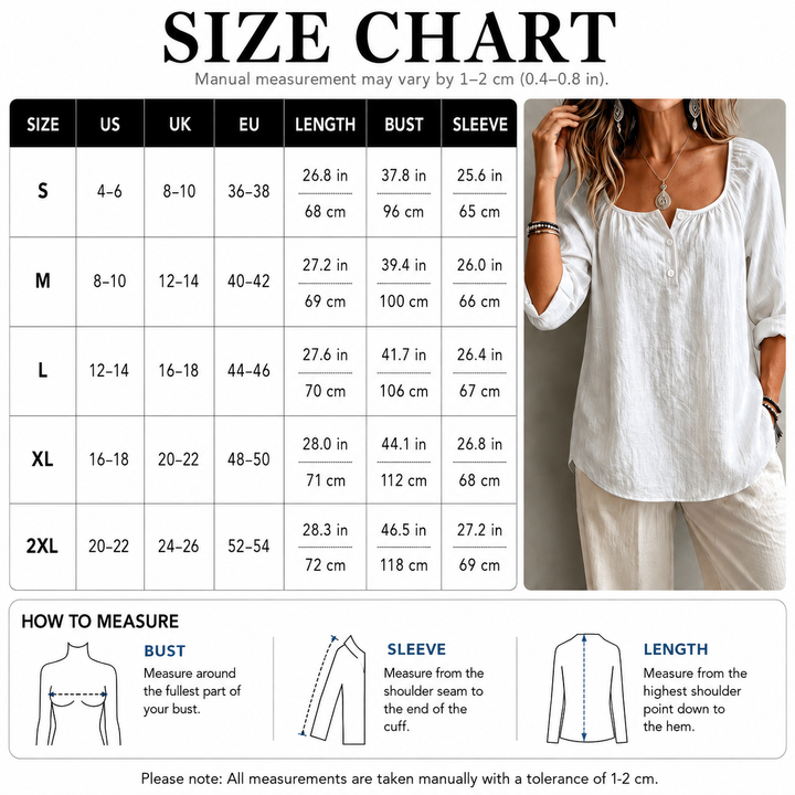 Square Neck Casual Blouse