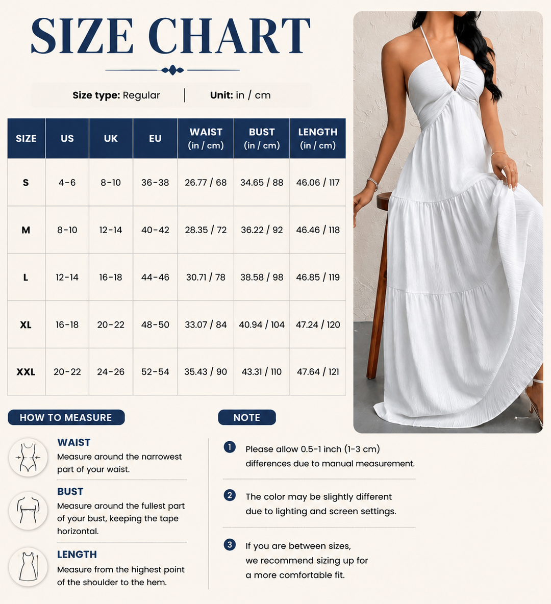 Halter Tiered Maxi Dress