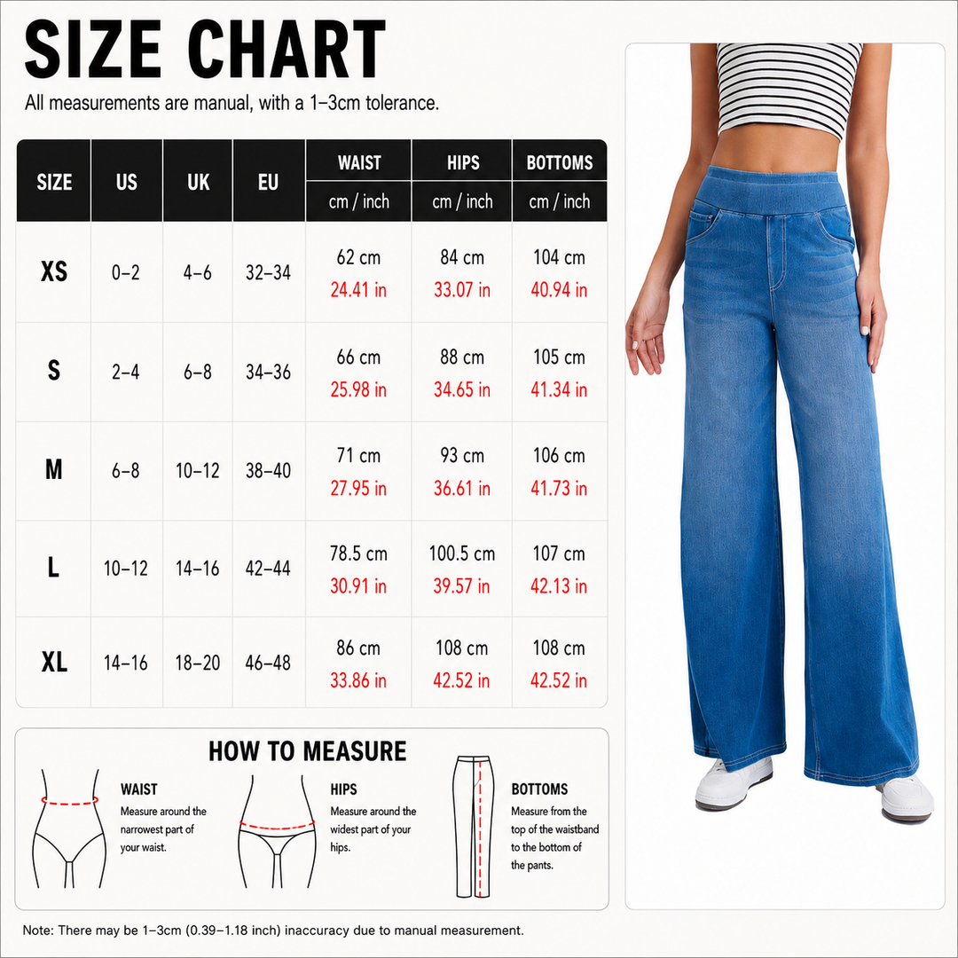 High Waist Wide Leg Jeans