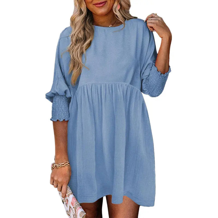 Relaxed Smock Mini Dress