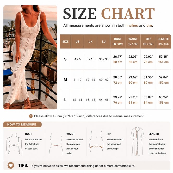Elegant Knit Maxi Dress