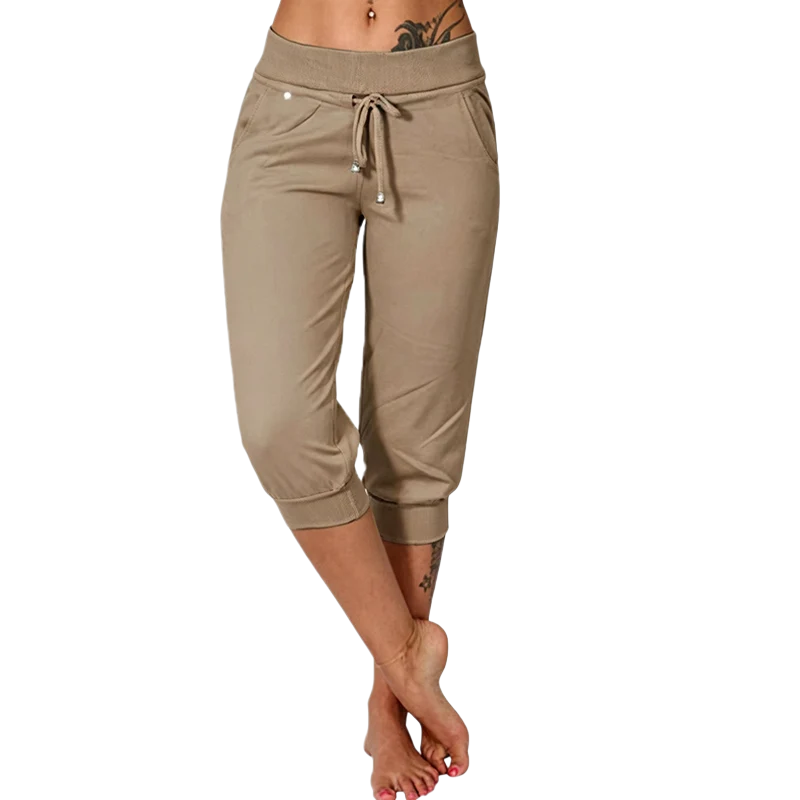 Relaxed Capri Lounge Pants