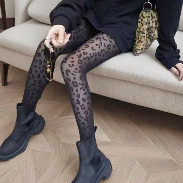 Fashion Leopard Print Hosiery