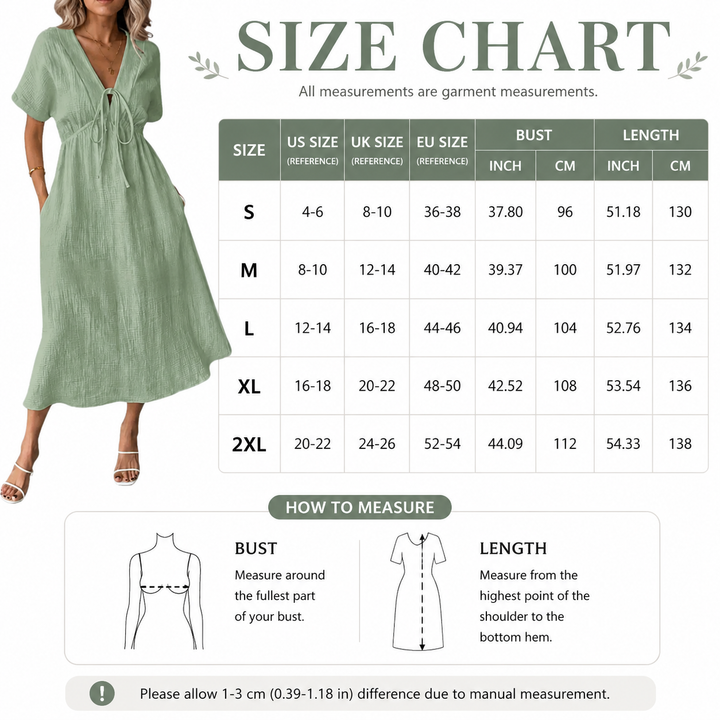 Breezy Cotton Midi Dress