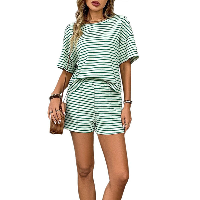 Striped Two Piece Set