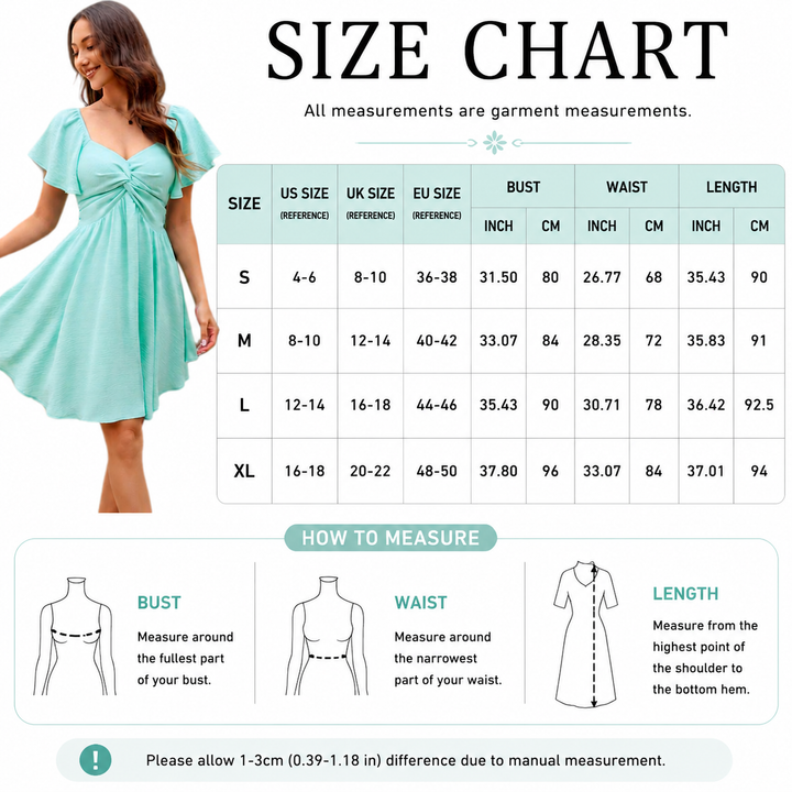 Sweetheart Neck Summer Dress