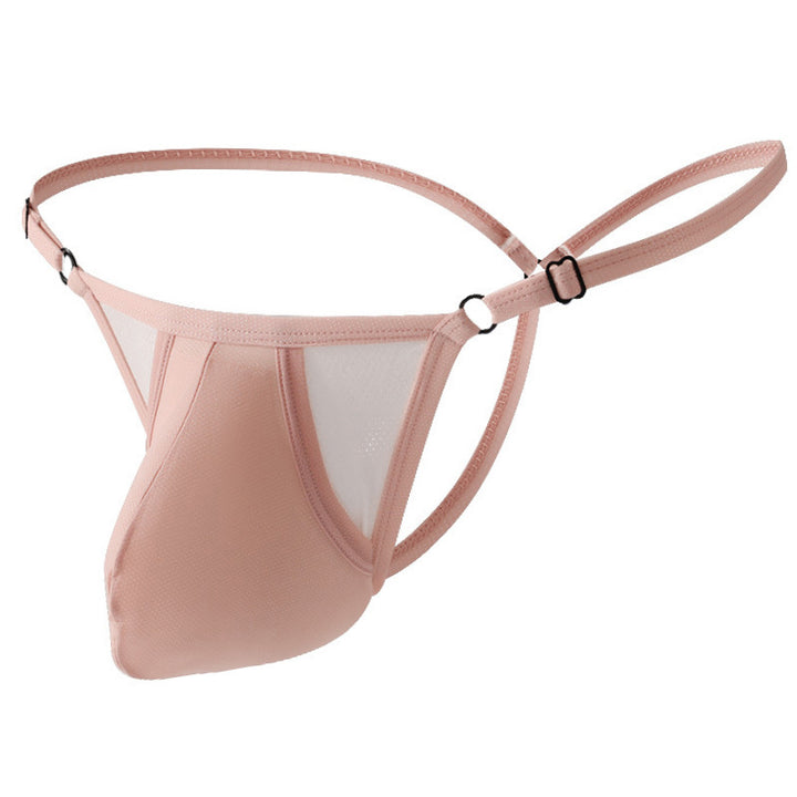 Adjustable Mesh Thong for Men
