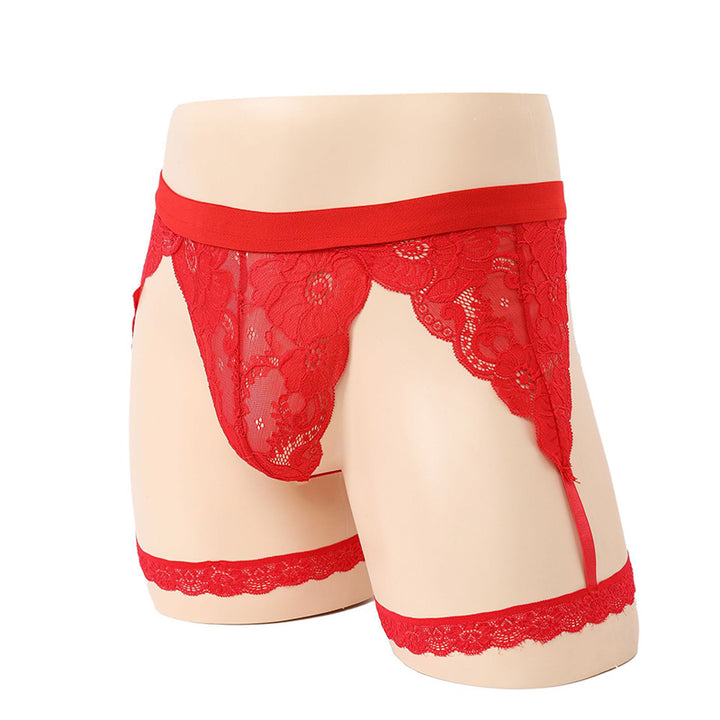 Men's Elastic Lace Underwear