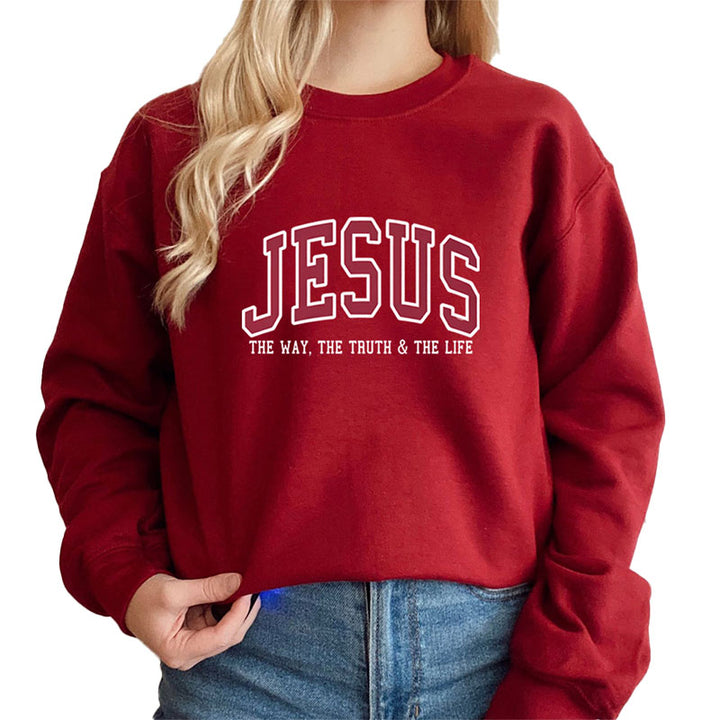Vintage Letter Graphic Sweatshirt