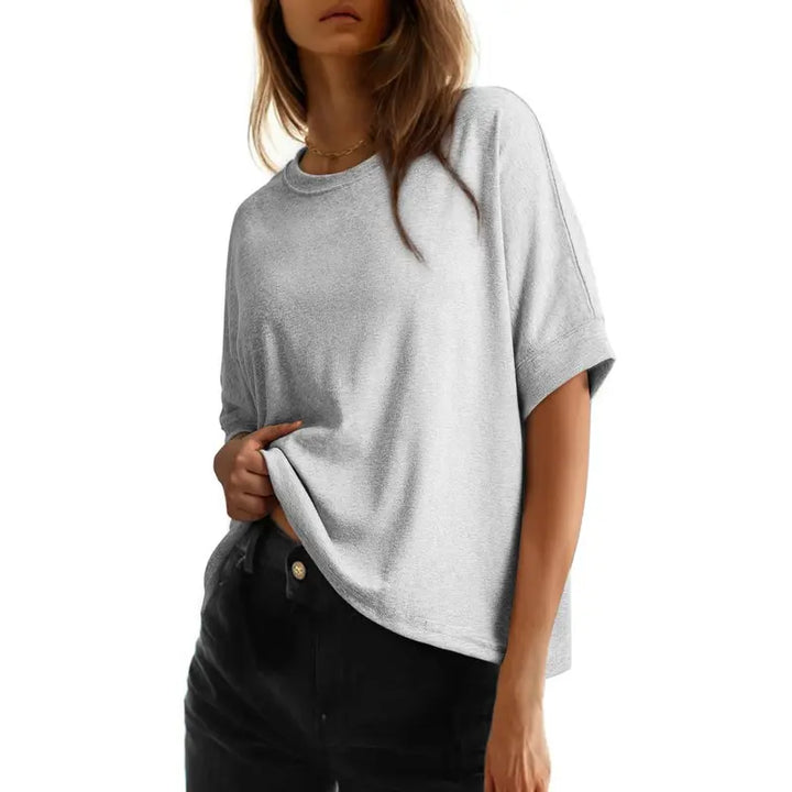 Oversized Casual Crop Top