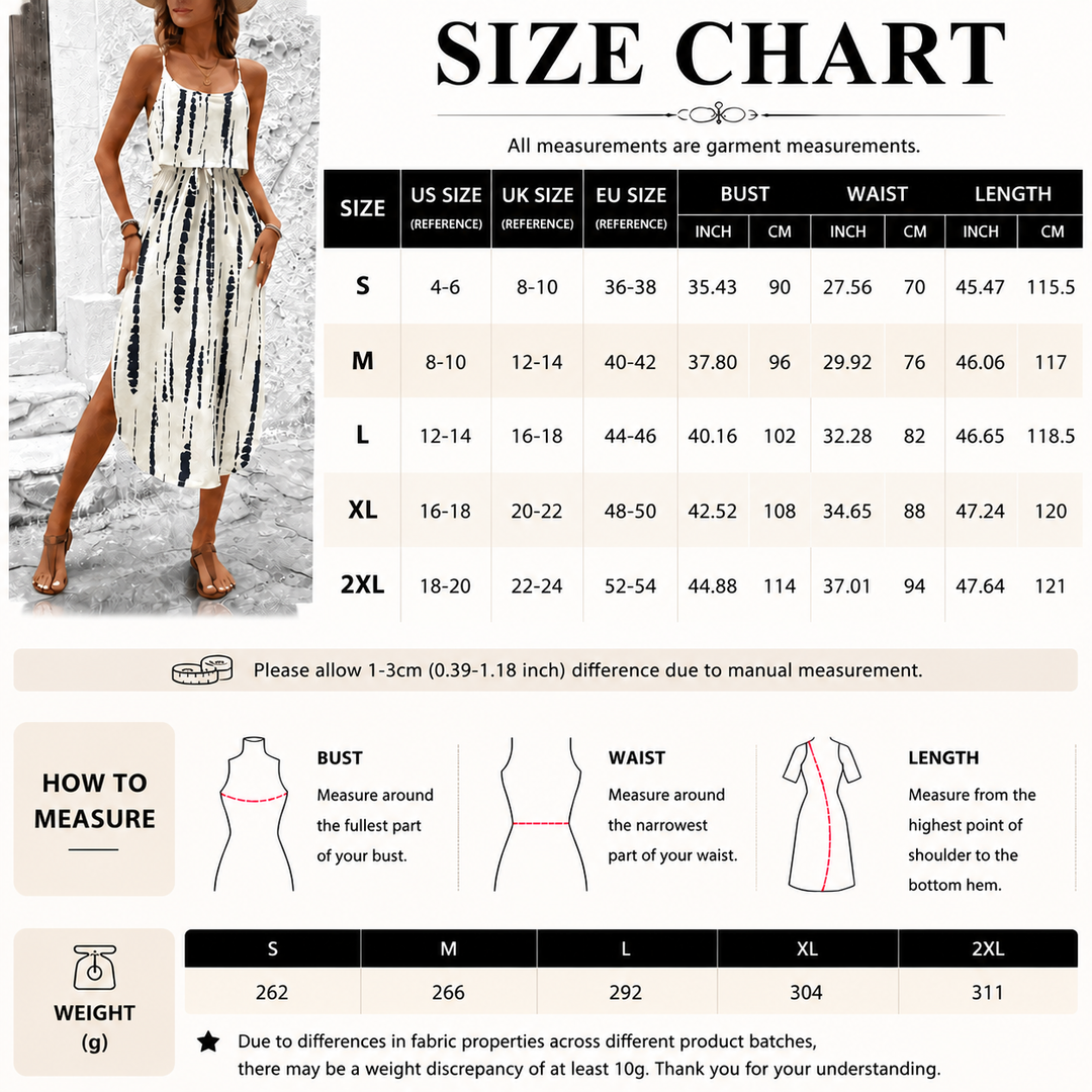 Boho Tie Dye Midi Dress