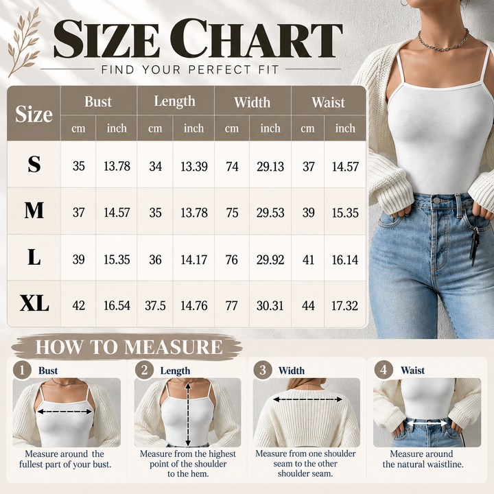Cropped Chunky Knit Cardigan