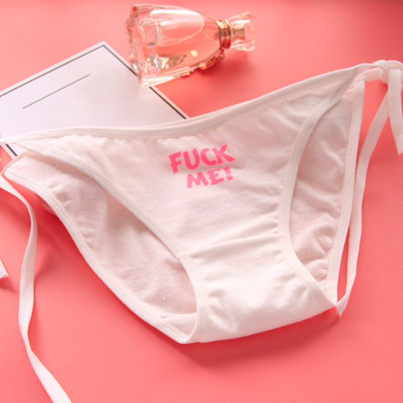 Fun Printed Cotton Tie-Up Underwear