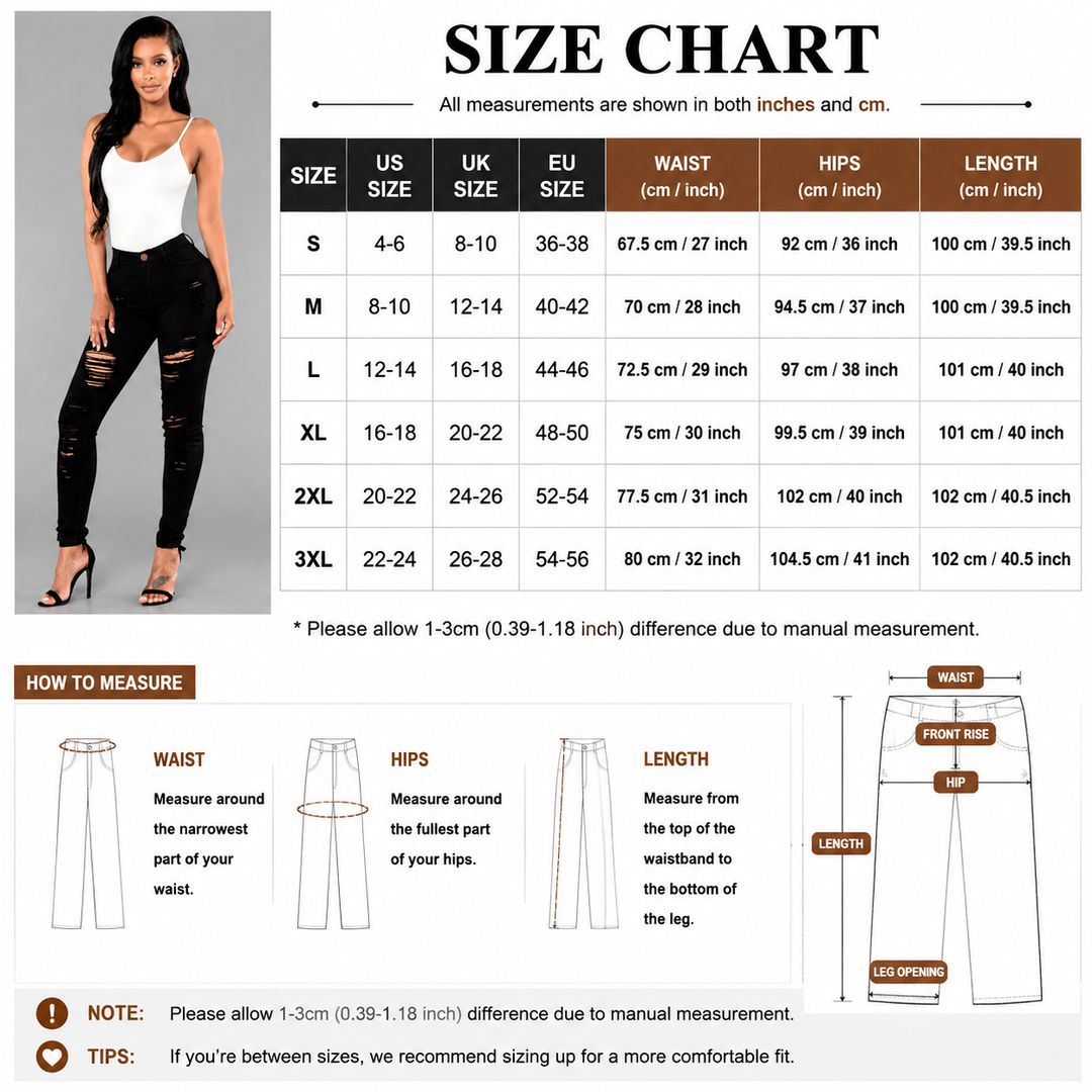 High Rise Distressed Skinny Jeans