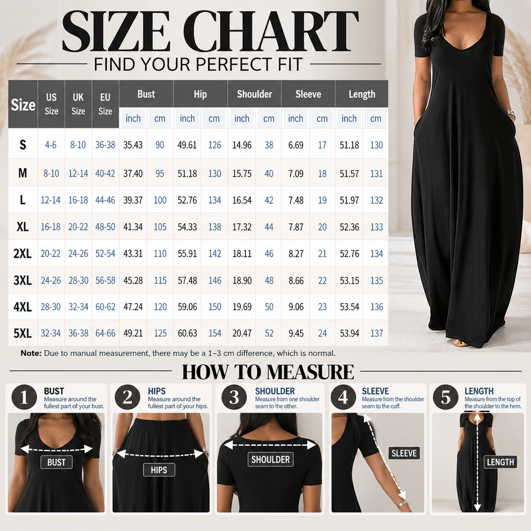 Relaxed Pocket Maxi Dress
