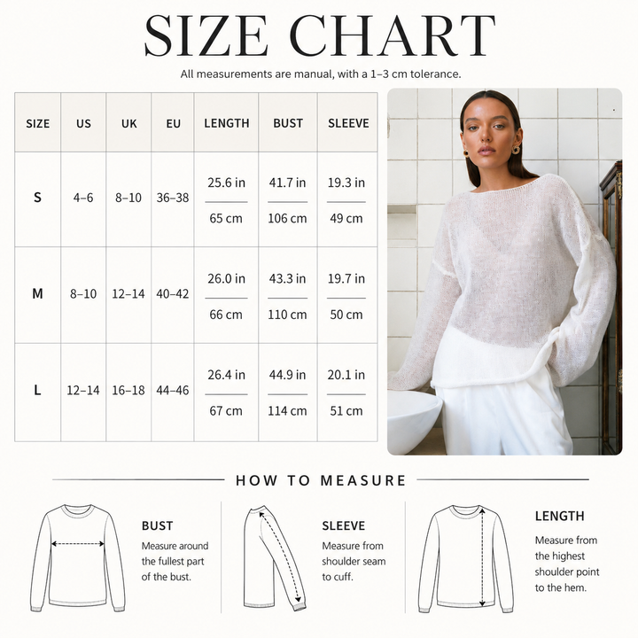 Sheer Lightweight Knit Sweater