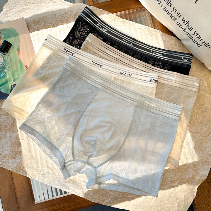 Mesh Printed Boxer Briefs