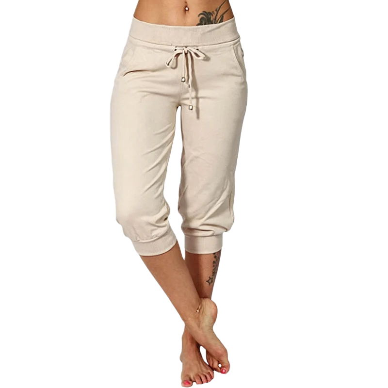 Relaxed Capri Lounge Pants