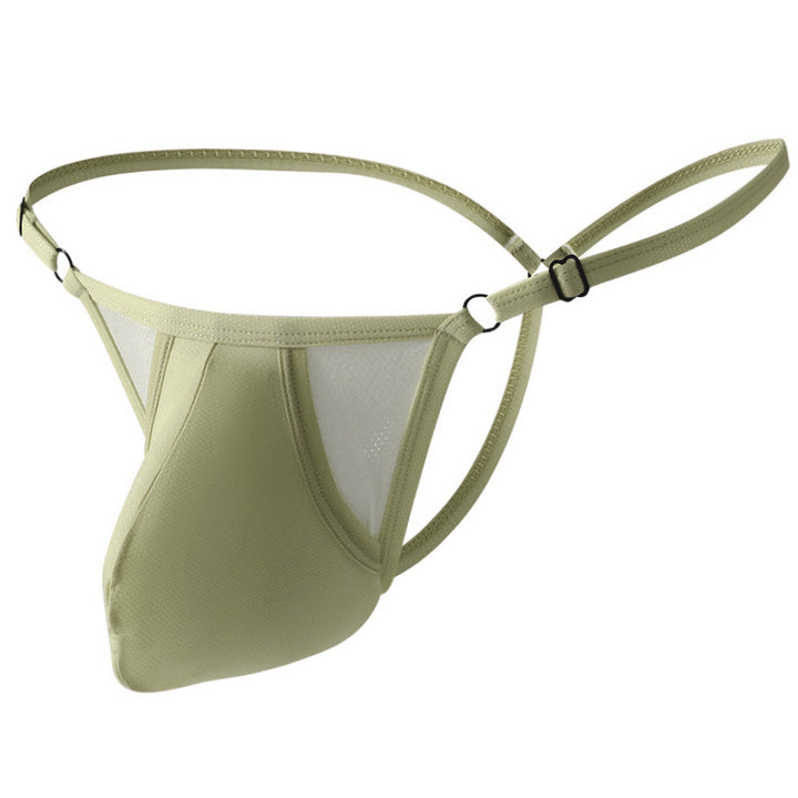 Adjustable Mesh Thong for Men