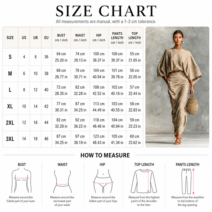 Relaxed Draped Two-Piece Set