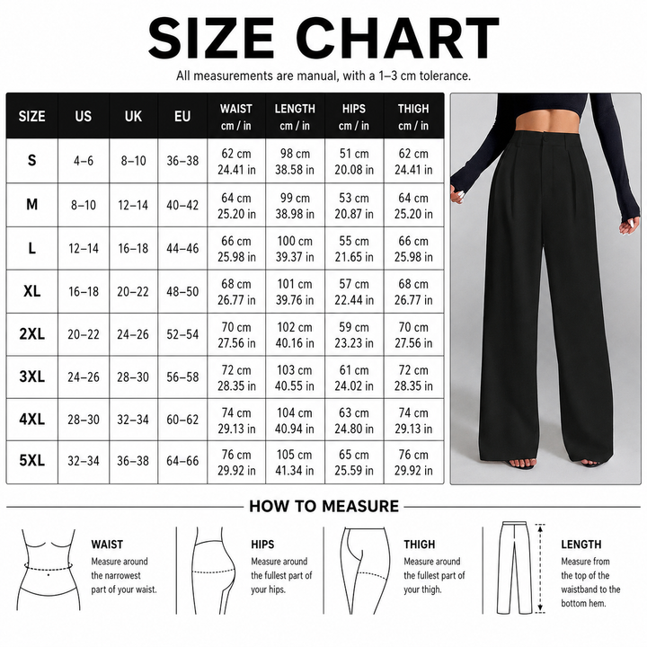 High Waist Pleated Wide Leg Pants