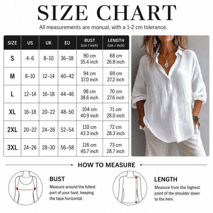 Relaxed Linen Blend Shirt