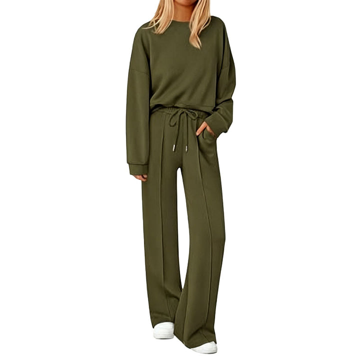 Oversized Sweatshirt Lounge Set