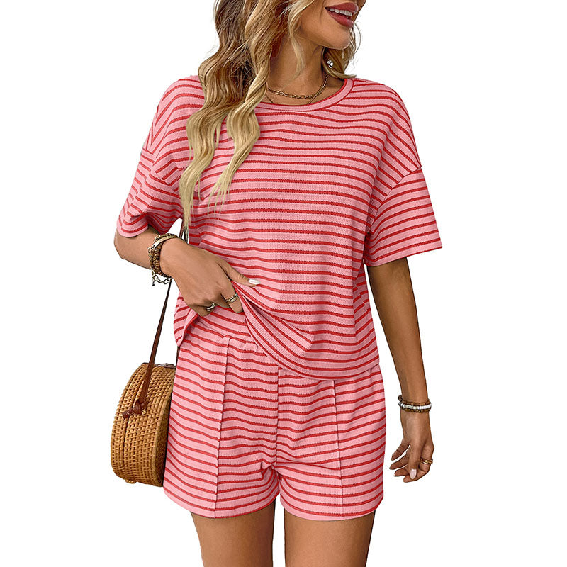 Striped Two Piece Set