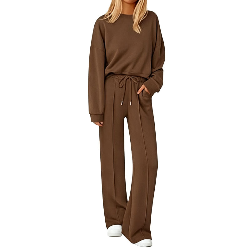 Oversized Sweatshirt Lounge Set